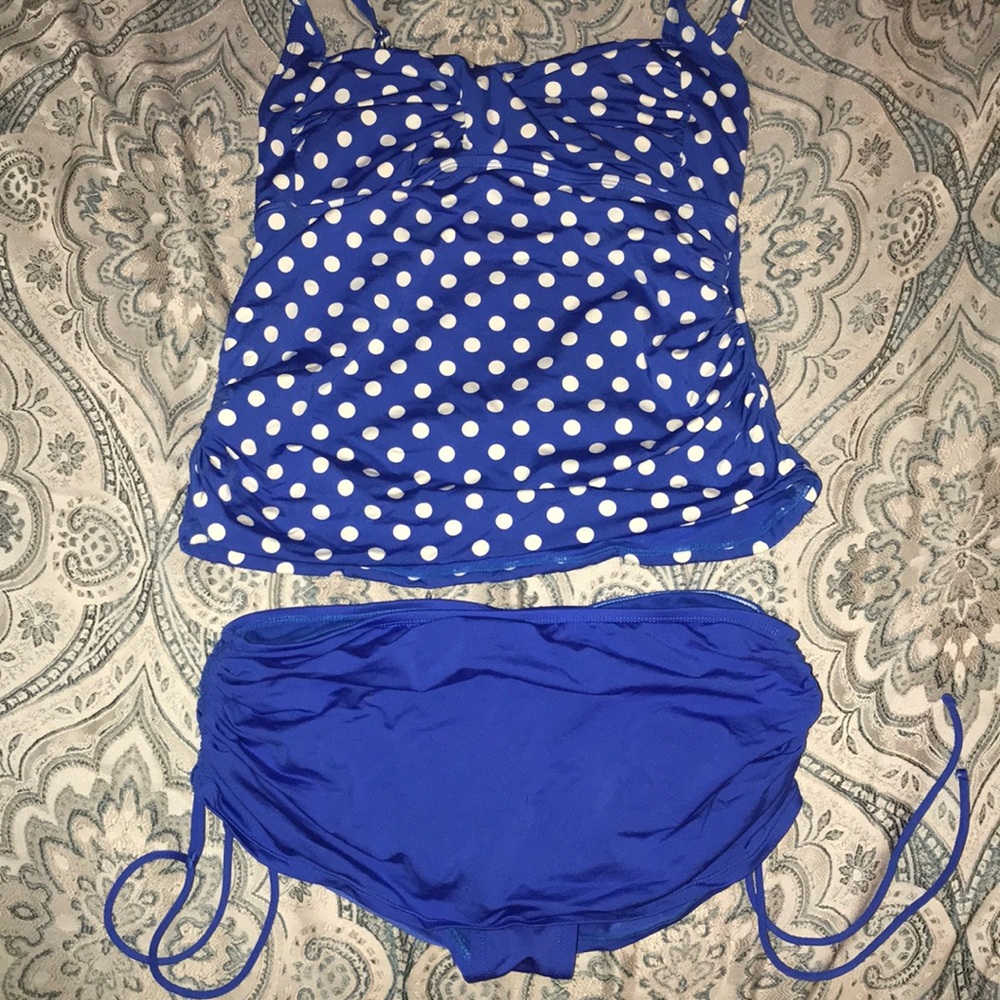 TWO PIECE BATHING SUIT!